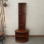 Vintage wooden corner cabinet