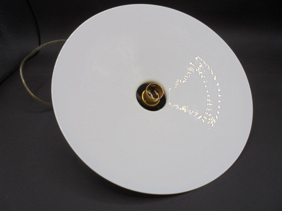 Suspension en opaline blanche