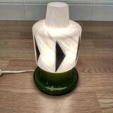 Opaline lamp "Scandinavian design 1950".