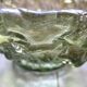 Coupe à fruit en verre vintage