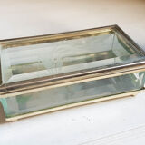 Glass jewelry box