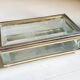 Glass jewelry box