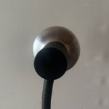 Vintage Wila desk lamp in black metal and aluminum