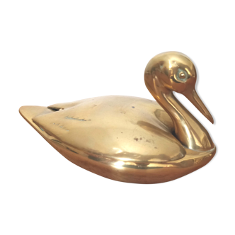 Empty brass Pocket duck