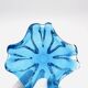 Flavio Poli Murano Crystal Sommerso Blue Turquoise Cup 17cm