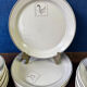 Art Deco hunting service, 22 pieces in ceramic.