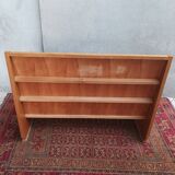 Vintage oak bench storage bench