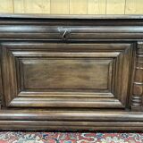 Large 18th century oak chest