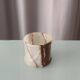 Vintage Hand-Carved Onyx Vessel | Cachepot | Pencil Holder