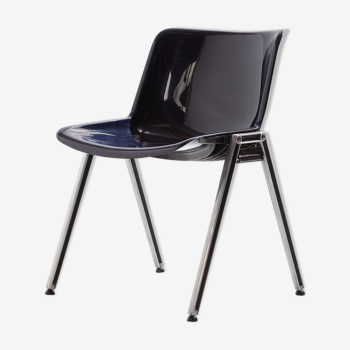Chaise empilable en plastique Modus SM 203 par Osvaldo Borsani pour Tecno