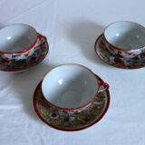 3 Vintage Teacups, Japan