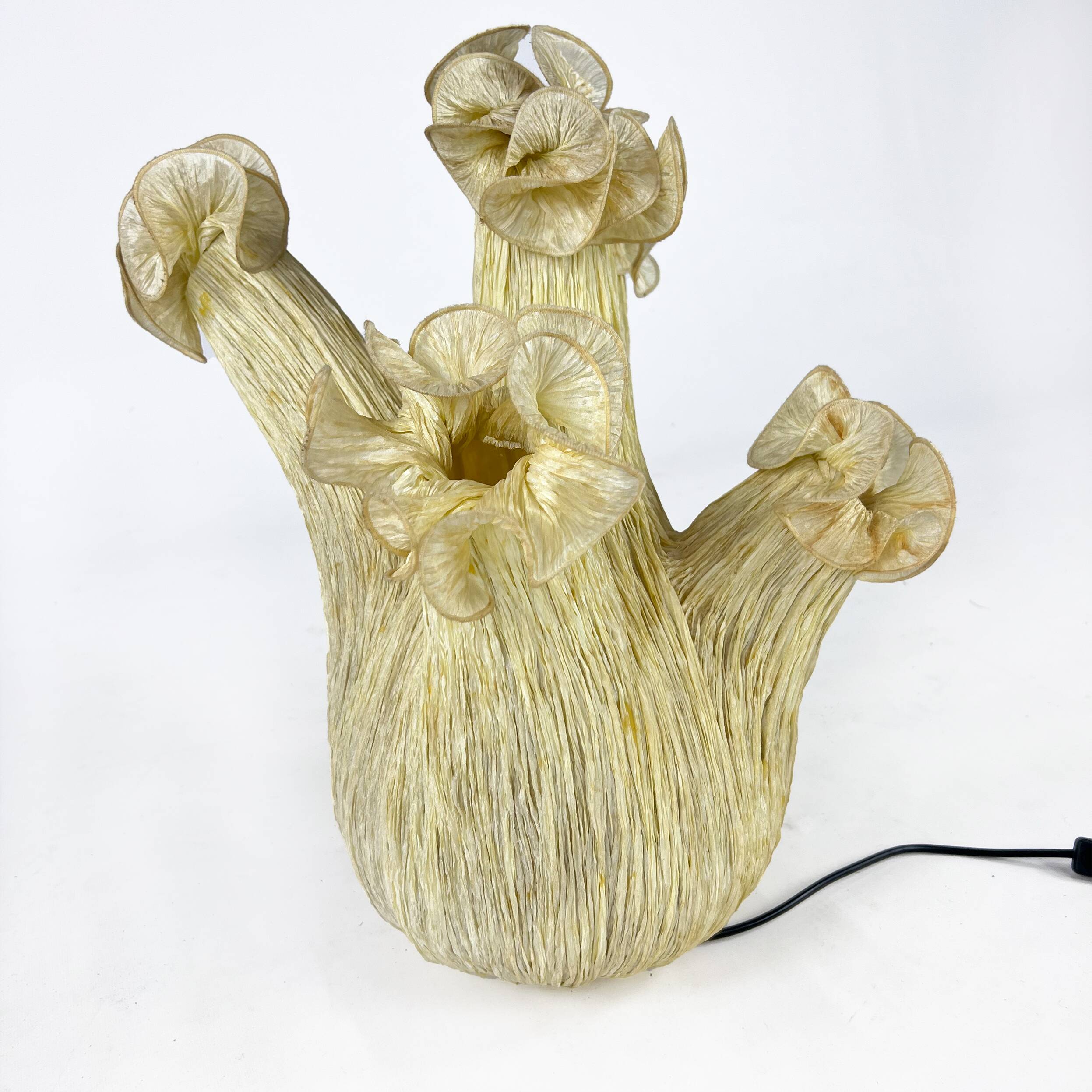 Vintage design organic shaped table lamp, 1980s