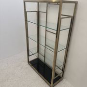 Étagère métal doré années 70s