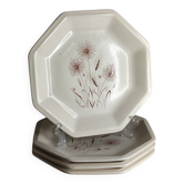 Assiettes plates tiffani