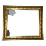 Canal frame in molded wood