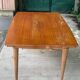 Scandinavian dining table in solid wood and rosewood, renovated, 240cm