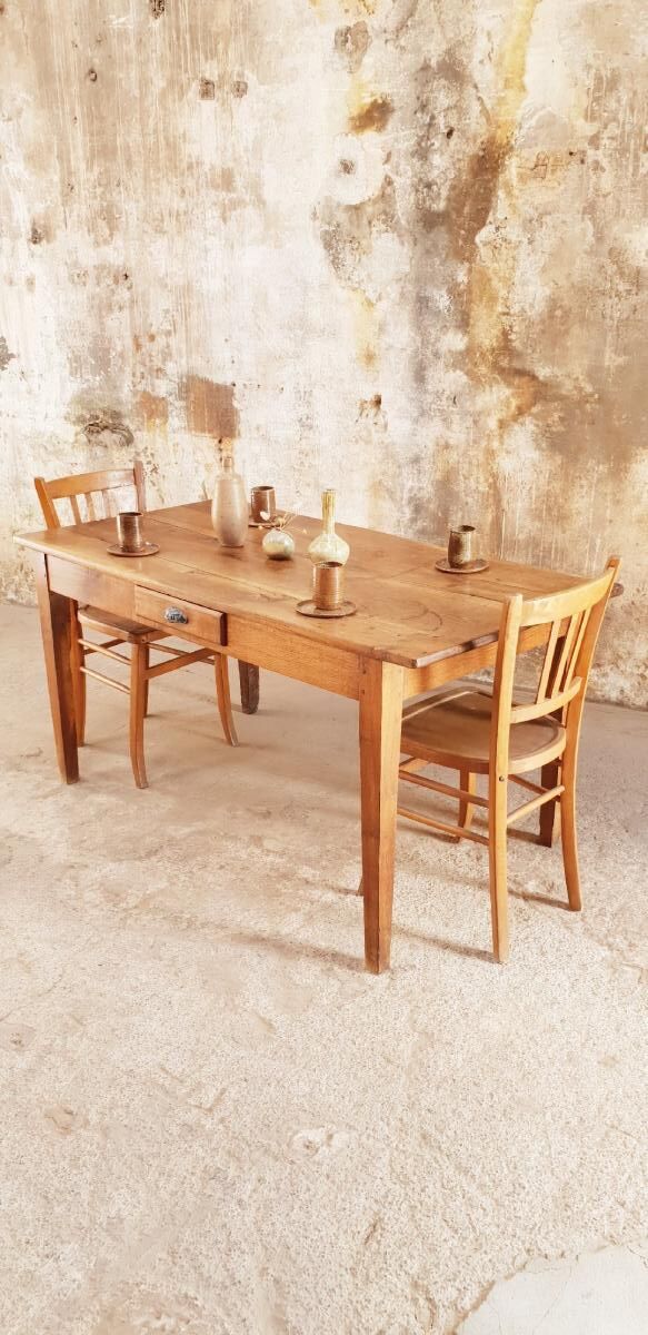 Vintage farm table