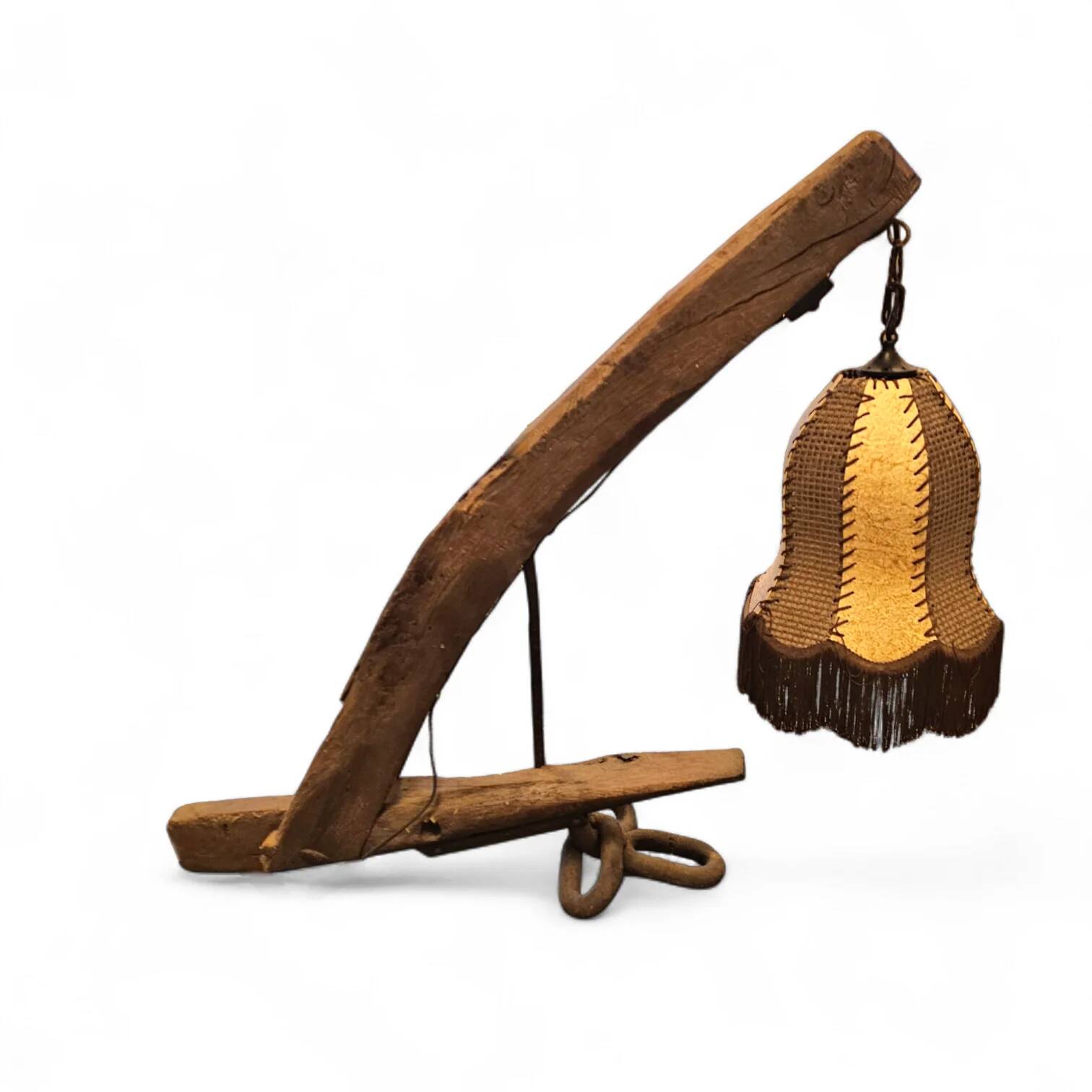 Farmhouse / agricultural tools / floorlamp 1960s