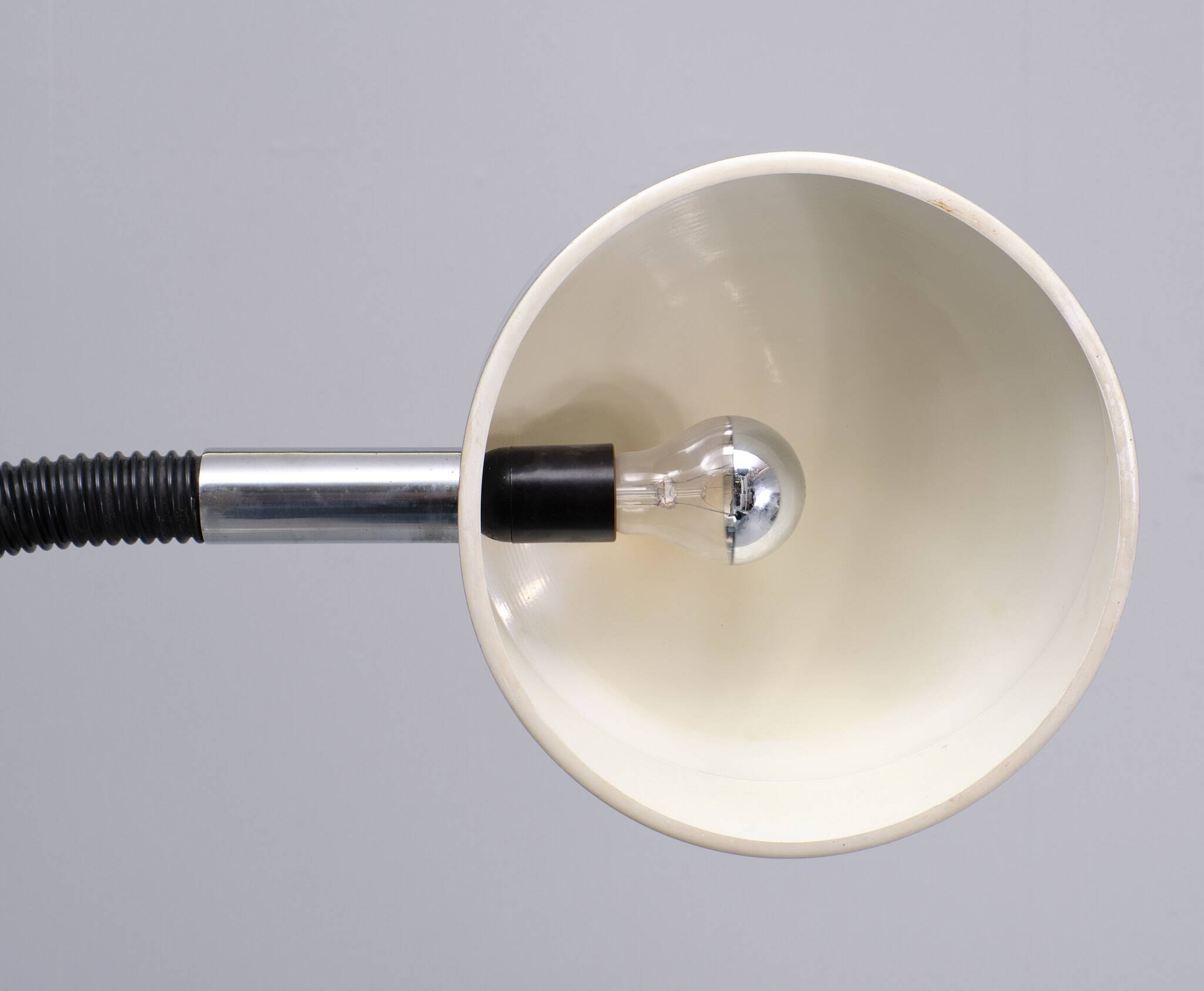 Herda Aluminum flexible goose neck floor lamp 1970s