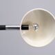 Herda Aluminum flexible goose neck floor lamp 1970s