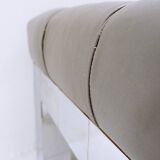 Tabouret ou ottoman de vanité de la série Cityscape par Paul Evans - 1970