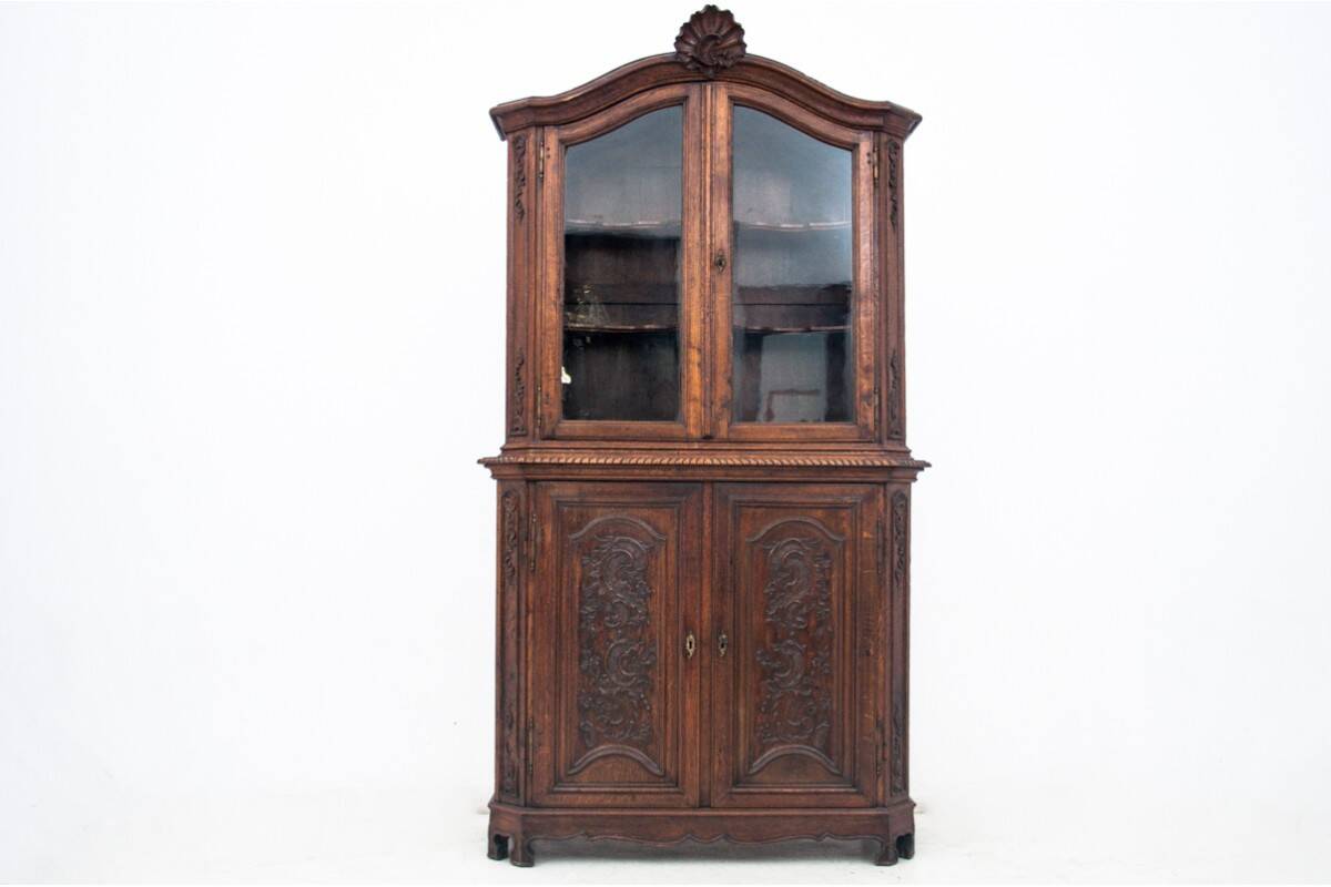 Library display case, France, circa 1880.