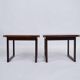 Ensemble de tables d'appoint / tables basses - palissandre - Rud Thygesen - Heltborg Furniture - 1960