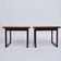 Set of side tables / coffee tables - rosewood - Rud Thygesen - Heltborg Furniture - 1960