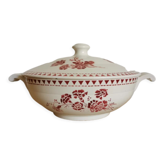 Vintage tureen Sarreguemines and Digoin