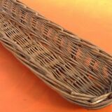 Braided wicker banneton basket