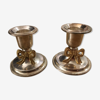 Metal candleholders