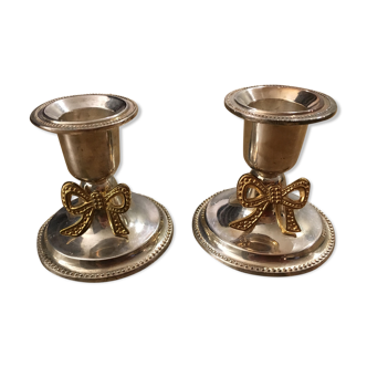 Metal candleholders