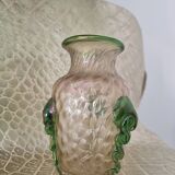 Loetz vase in iridescent glass
