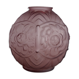 Vase boule art déco