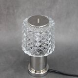 1970s Glass Table Lamp by Kamenicky Senov, Czechoslovakia