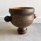 Large Dutch ceramic vintage Vest van Woerden hanging planter