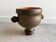 Large Dutch ceramic vintage Vest van Woerden hanging planter