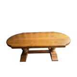 Solid wood monastery dining table