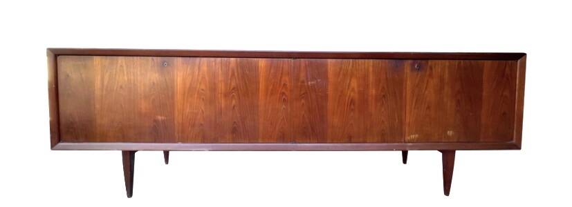 Enfilade scandinave vintage en palissandre