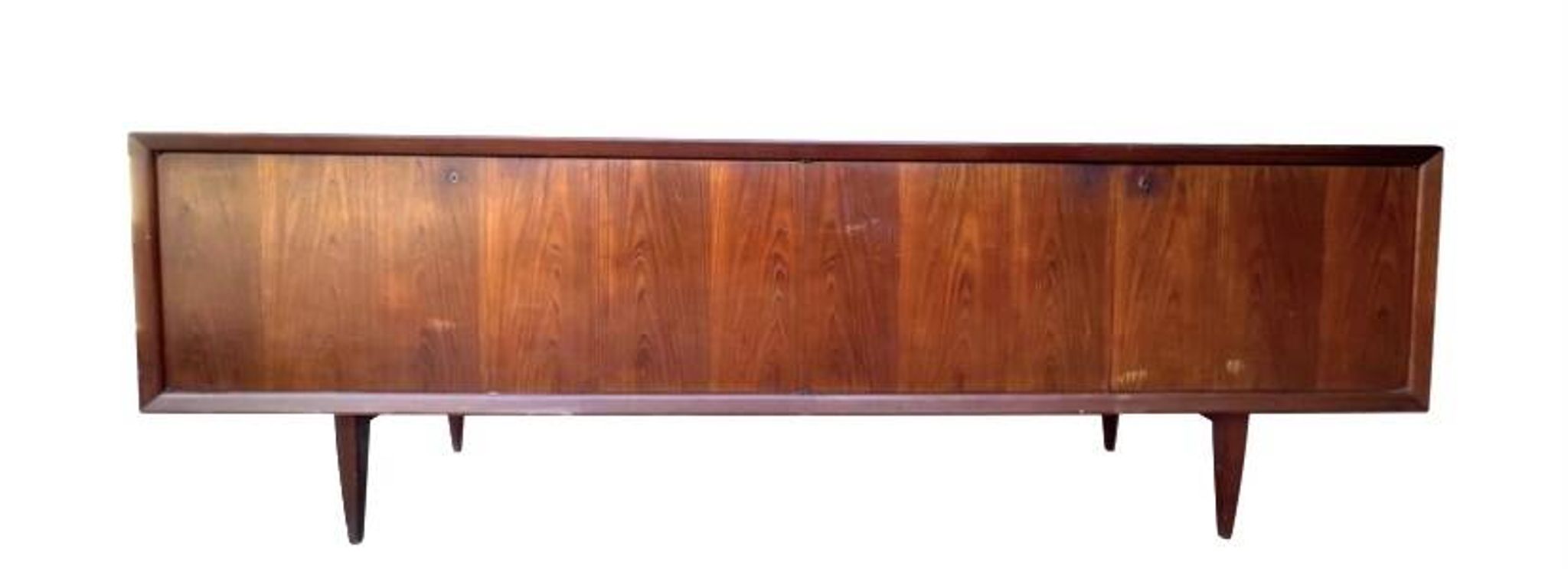 Enfilade scandinave vintage en palissandre