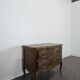 Louis XV style neo-rustic curved chest of drawers