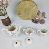 Service à café en porcelaine