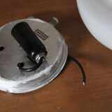 White opaline ldr ceiling light