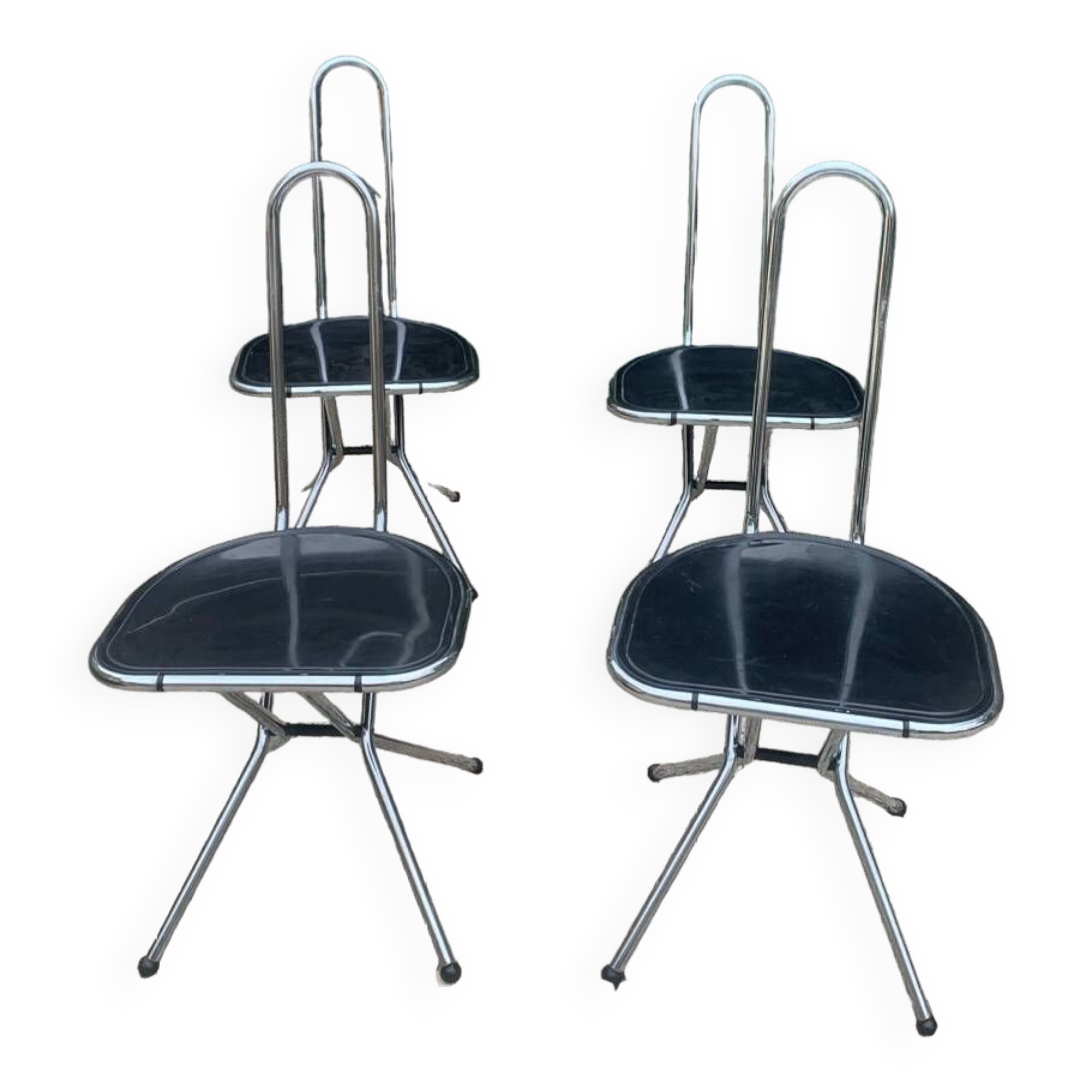 Set of 4 70s chairs