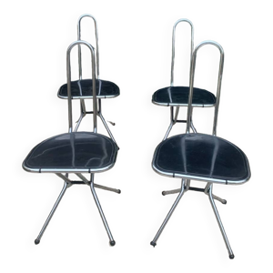 lot de 4 chaises 70s