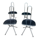 Lot de 4 chaises 70s