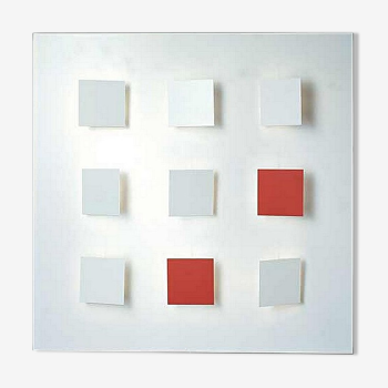 Wall lamp Metalo of Ten Hours Ten white and red