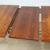 Scandinavian extendable rosewood dining table, 1960s