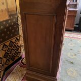 Solid oak bar chest cabinet