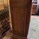 Solid oak bar chest cabinet